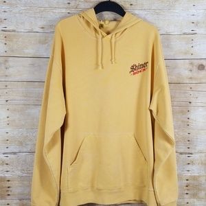 Men's Shiner Bock Hoodie Size Lg